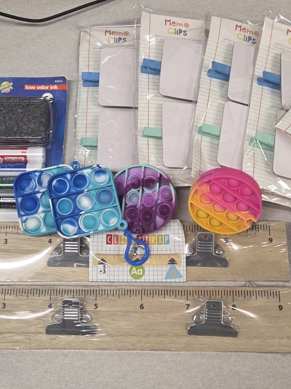 Lot Of New School Supplies Teacher Supplies Expo Markers Decor Organization